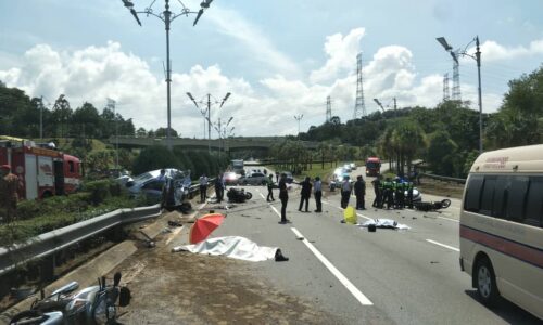 Dua maut, lori langgar beberapa kenderaan di Putrajaya