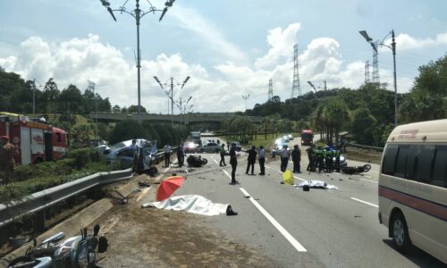 Dua maut, lori langgar beberapa kenderaan di Putrajaya