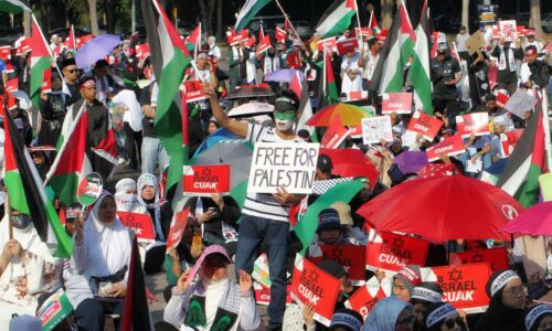 Cara tersendiri tanda solidariti kepada Palestin