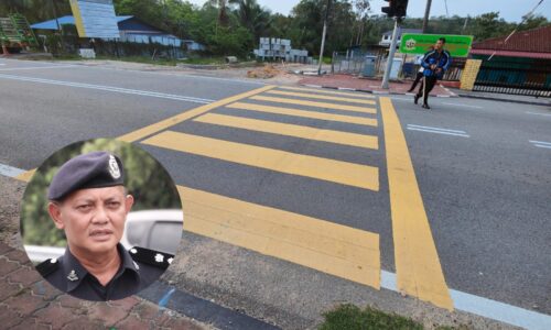 Murid cedera ‘digesel’ kereta ketika lintas jalan