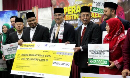 DMDI kumpul RM50,000 bantu misi kemanusiaan Palestin