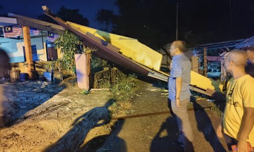 Segerakan bantuan kepada mangsa ribut di Rembia