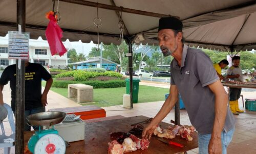 Daging segar RM30 sekilogram terjual dalam 2 jam