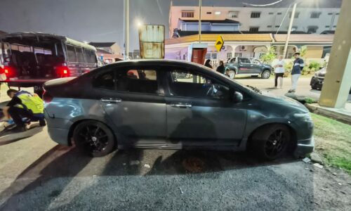 Lelaki ditemui mati dalam kereta di tepi jalan
