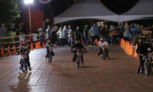 ‘Pushbike’ tampil aksi comel si cilik