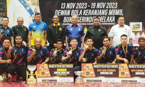 Perak juara Kejohanan Sepak Takraw Piala Tun Ali 2023