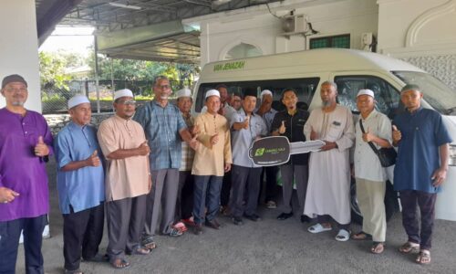 Masjid al Ehsan terima sumbangan van jenazah