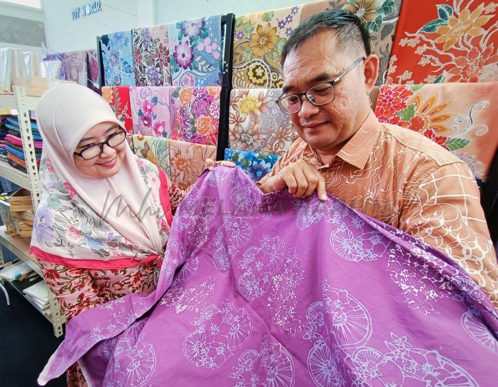 Uniknya batik Melaka
