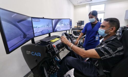 617 mangsa kemalangan kembali memandu