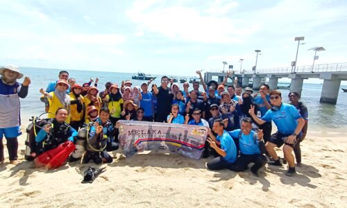 Melaka ada terumbu karang tercantik dunia