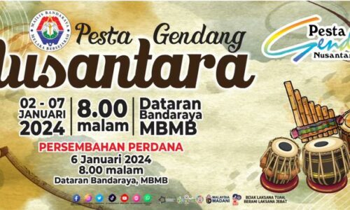 31 Kumpulan, 543 peserta dalam dan luar negara berentap pada Pesta Gendang Nusantara 2024