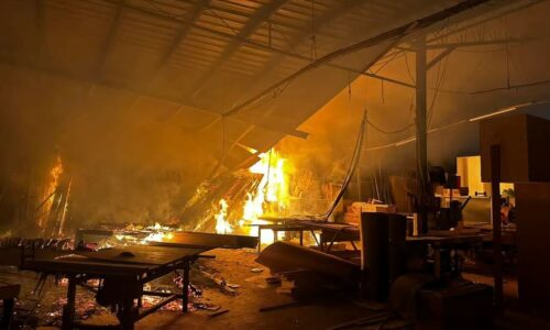 Empat warga emas melecur rumah terbakar