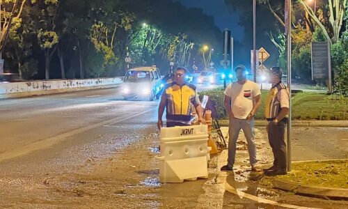 RM4.7 juta lebar tiga jalan di Melaka