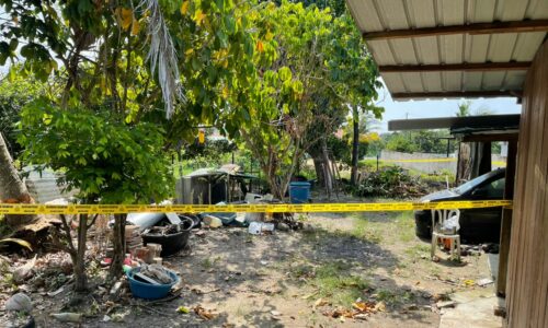 Jumpa bom mortar di belakang rumah