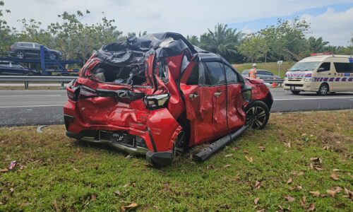 Bayi 60 hari maut dalam nahas enam kenderaan