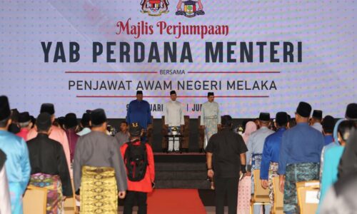 PM umum RM35 juta untuk Melaka