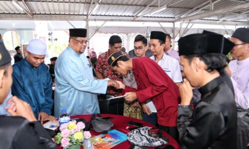 TAPEM SALUR RM8 JUTA BANTUAN PENDIDIKAN SETAKAT OGOS