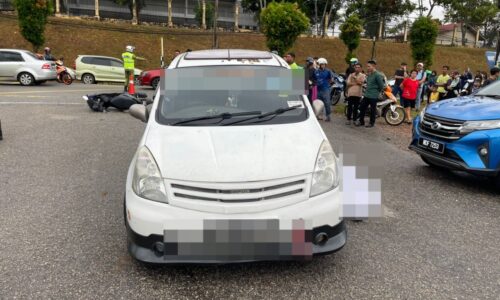 Penuntut universiti maut digilis MPV