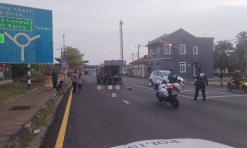 Lelaki maut ketika melintas jalan