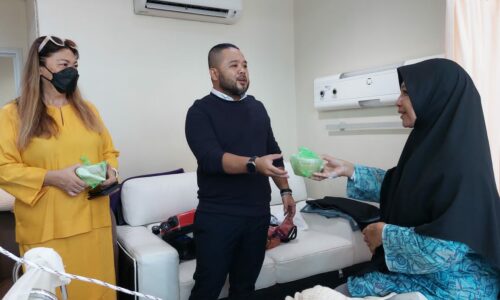 Kongsi rezeki, agih bubur lambuk