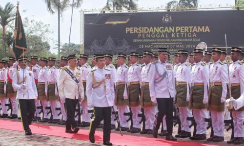 Sidang DUN Melaka penggal ketiga buka tirai secara rasmi