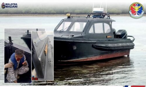 Dua anggota Maritim Malaysia cedera ditembak di perairan Kunak, Sabah