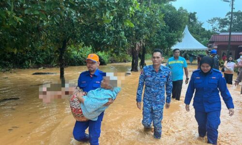 Tujuh kawasan terjejas banjir kilat