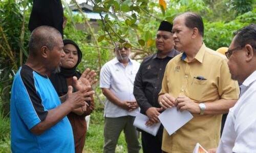 Lega, rumah ayah akan dibaik pulih