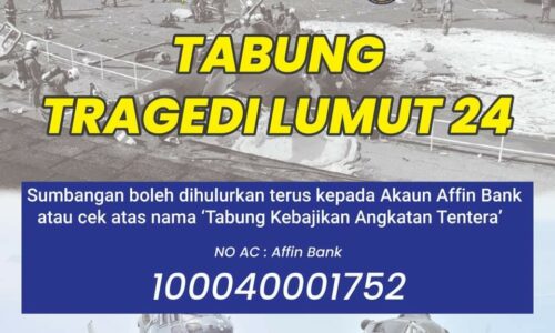 Nahas helikopter: Kementerian Pertahanan, ATM aktifkan Tabung Tragedi Lumut 24