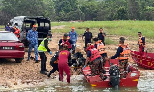 Mayat pemancing lemas di Empangan Tasik Pedu ditemukan