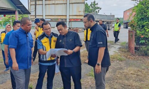 Persimpangan baharu, jalan alternatif di Pekan Pantai Belimbing