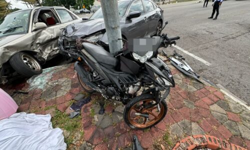 ‘Rider Grab’ maut dirempuh ketika beri laluan untuk ambulans