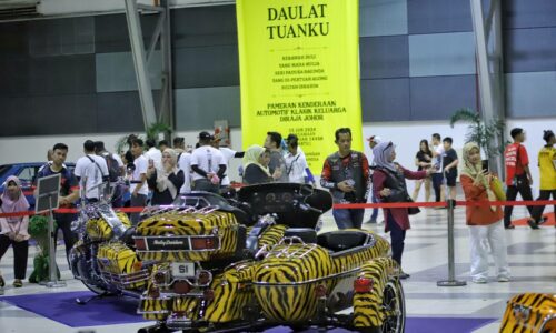 Sanggup datang tiga kali demi lihat aset klasik Diraja Johor