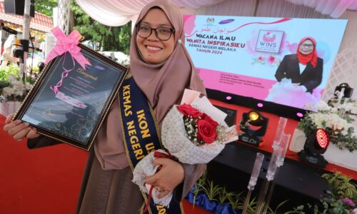 Tukang jahit ‘PKP’ ikon Usahawan KEMAS Melaka 2024