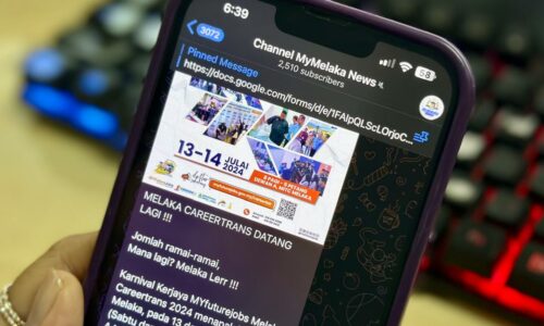 Telegram MyMelaka News efisien, sebar maklumat tepat