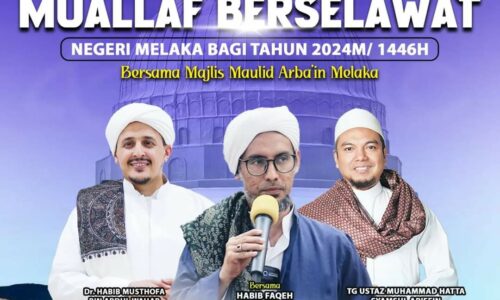 500 DIJANGKA SEMARAKKAN MALAM CINTA RASUL