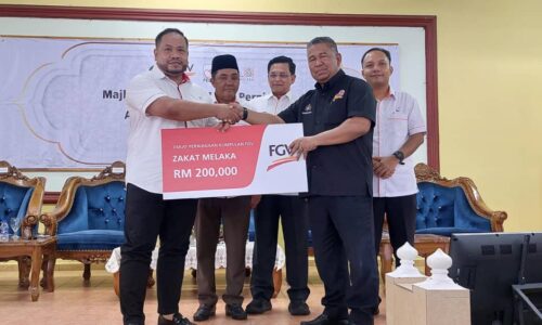 KUTIPAN ZAKAT PERNIAGAAN DI MELAKA MENINGKAT