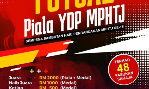 48 PASUKAN FUTSAL BAKAL BERENTAP, REBUT PIALA YDP MPHTJ