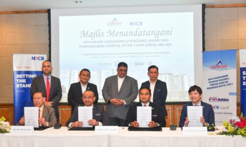 MRCB, PM MULTILINK & MAJESTIC QUEST BANGUNKAN HOSPITAL PUTRA 2