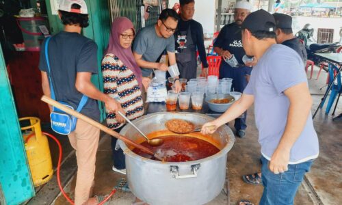 ASAM PEDAS TETEL PENGGANTI BUBUR LAMBUK