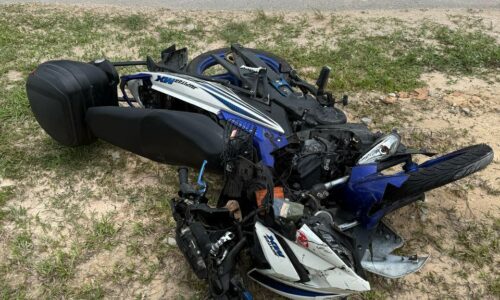 PENSYARAH UITM MAUT MOTOSIKAL REMPUH LORI