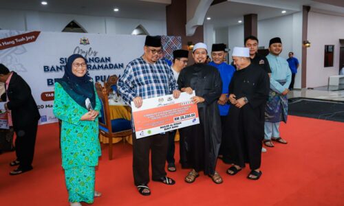 RM12,000 SUMBANGAN RAMADAN UNTUK WARGA HANG TUAH JAYA