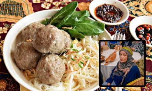 ‘BAKSO TIPAH’ JUADAH ISTIMEWA AIDILFITRI KAMPUNG ORANG ASLI BUKIT PAYUNG