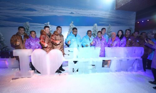 TAMAN TEMA SALJI MERCU PELANCONGAN BAHARU MELAKA