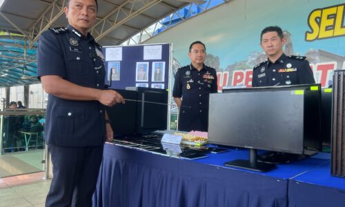 MARKAS ‘JOB SCAM’ DISERBU, LIMA LELAKI DITAHAN