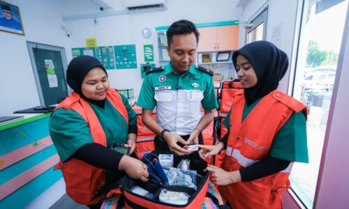 PARAKOM TANGANI LEBIH 110 KES KECEMASAN SEPANJANG 2024