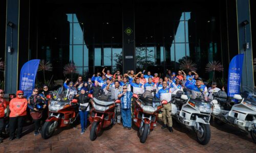 GENG ‘WINGERS’ BERKONVOI 1,500KM PROMOSI MELAKA