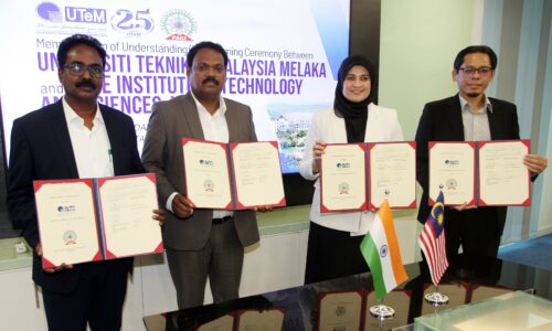 UTEM JADI PILIHAN IPT INDIA JALIN KERJASAMA AI, KESELAMATAN SIBER