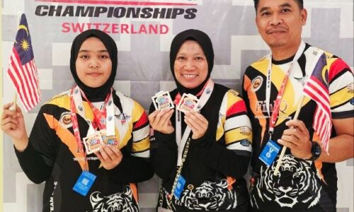 ANNISA’ AZZAHRAA, ANAK MELAKA HARUMKAN NAMA NEGARA DI SWITZERLAND