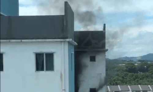 KANAK-KANAK LELAKI MAUT DALAM KEBAKARAN DI PPR KRUBONG